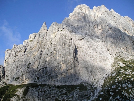 Arrampicata sportiva nelle montagne friulane