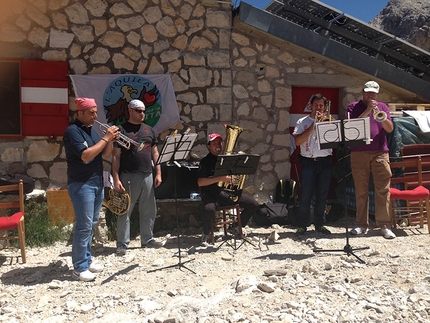 4° Concerto in quota al Rifugio Franchetti, Gran Sasso