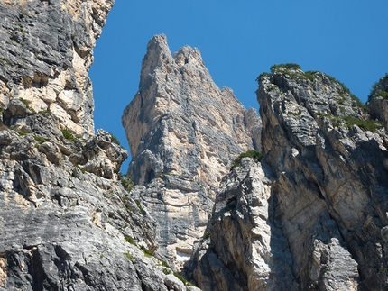 Dolomiti misteriose: Ivo Ferrari e la via Gianni Ribaldone sullo Spiz di Mezzo