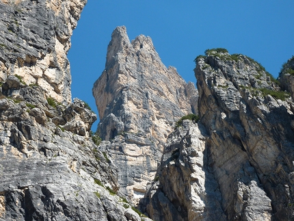 Dolomiti misteriose: Ivo Ferrari e la via Gianni Ribaldone sullo Spiz di Mezzo