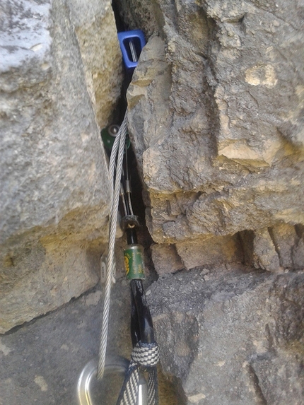 Via Bonatti, Croz del Rifugio - Via Bonatti al Croz del Rifugio: Edoardo Falletta e Andrea Roche