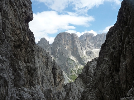 Cima dei Lastei - via Vittorio Chenet - Val Canali