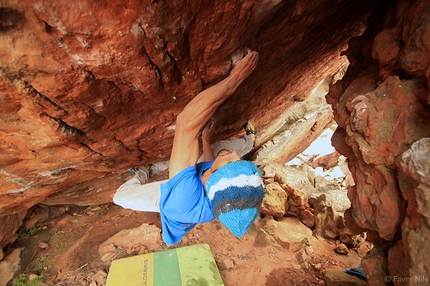 Niccolò Ceria, Rocklands - Golden Shadow 8B+ Rocklands, Sudafrica