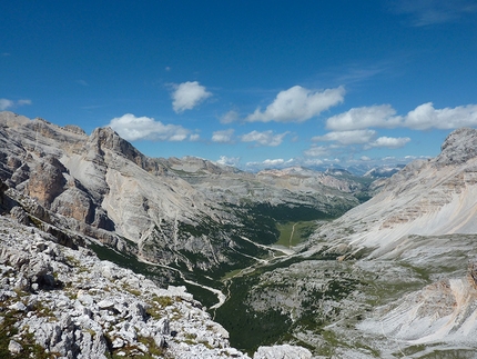 Barbier - Bourgeois, Torre del Lago, Fanis - Vista sul gruppo del Fanis