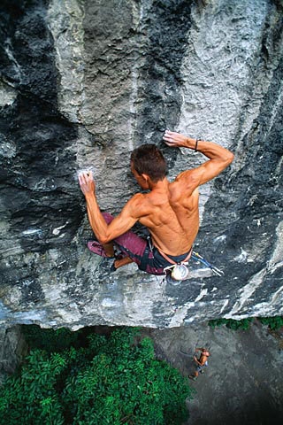Steve McClure - Steve McClure, Mutation (9a), Raven Tor, UK