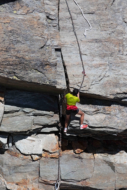 Kilian Jornet Burgada - 21/08/2013 Kilian Jornet Burgada sets a new speed record on the Matterhorn in 2:52:02.