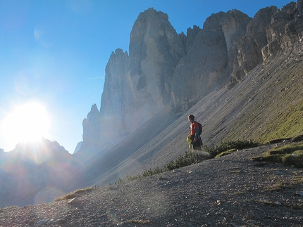 Dani Moreno e la sua vacanza estiva nelle Dolomiti