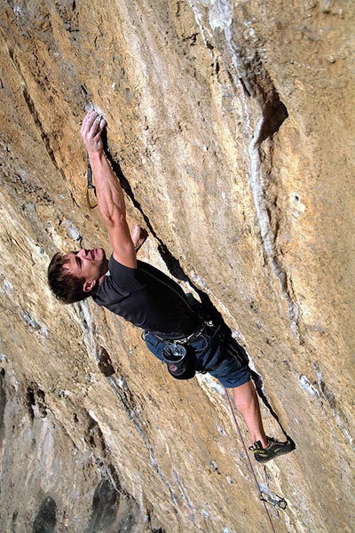 Ekstaza 8c+/9a, Misja Pec, Slovenia - Matej Sova climbing Ekstaza 8c+/9a, Misja Pec, Slovenia