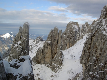 Cresta Segantini, Grignetta - Skywards