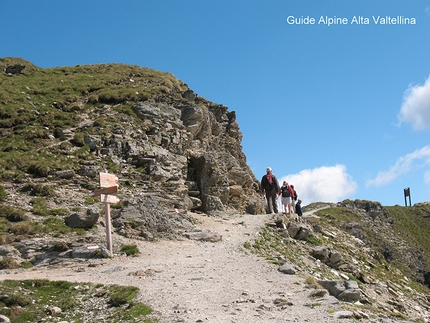 Cima Rosa - Rotlspitz - Il sentiero d avvicinamento