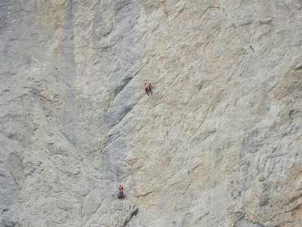 Üç Muz, Aladağlar, Turkey - On pitch 4, 7c+