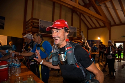 Tor des Geants 2013 - Refreshment at La Thuile