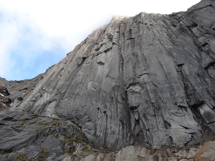 Blamann, Kvaløya, Norway - The majestic Blåmann face