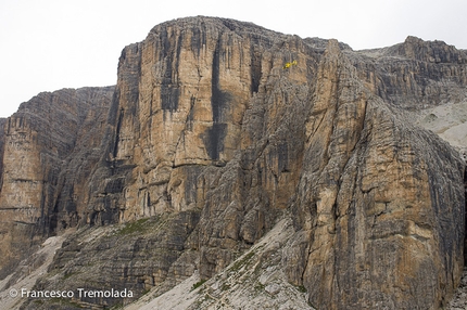 Via Ferrata Piz da Lech - Boeseekofel Klettersteig - Rennovation works of the Via Ferrata Piz da Lech (Boeseekofel), summer 2013