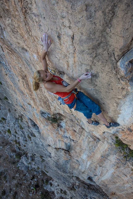 The North Face Kalymnos Climbing Festival 2013 - PROject competition: Sasha DiGiulian