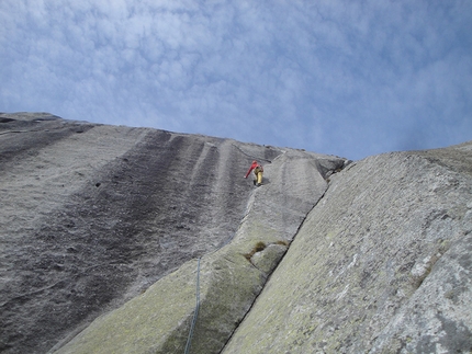 New rock climb in Val Adamé by Tomasoni and Bariani