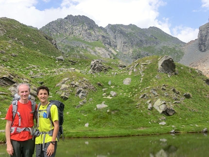 Superdad, Punta Malanotte - Superdad (120m, 5c) di Fabio Ventre & Mauro Ventre, Punta Malanotte, Cozie Alps