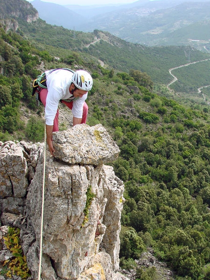 Guglie di Niala - Ussassai (Sardegna) - Pulizia della cima di S'elefanti