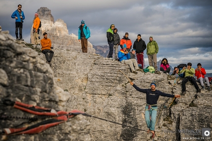 Highline Meeting Monte Piana 2013, Dolomiti