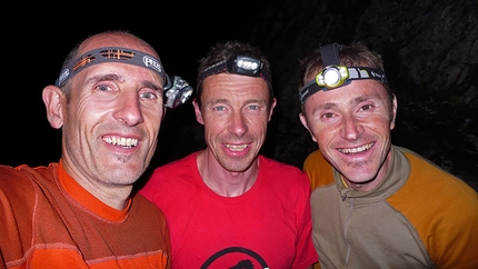 Fisioterapia d'urto, Cima Dagnola, Brenta Dolomites - Rolando Larcher, Luca Giupponi and Nicola Sartori