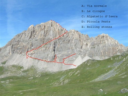 Alpstation d’Isera - Rocca La Meya - Alpstation d’Isera - Rocca La Meya