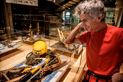 Maurizio Manolo Zanolla - Maurizio Manolo Zanolla climbing at MUSE, the Science Museum at Trento
