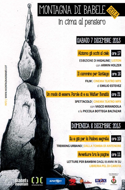 La Montagna di Babele at Padova: theatre, exhibitions, cinema and events