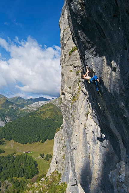 Adam Ondra - Adam Ondra in Pal Piccolo