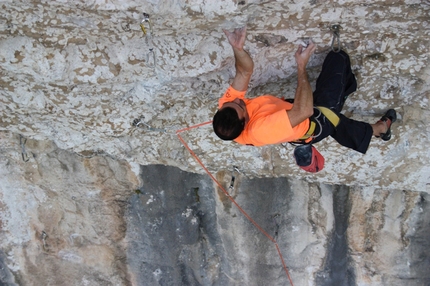 Val Pennavaire - Albenga - Matteo Gambaro su Blow 8c al Cineplex