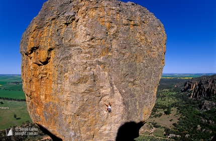 Mount Arapiles, Australia - Anna Jansen, Missing Link (17), Bluff Major, Mount Arapiles, Victoria, Australia.