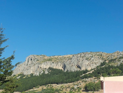 Stilo - Monte Consolino - Calabria Rock 2013: the view onto Monte Consolino - Stilo