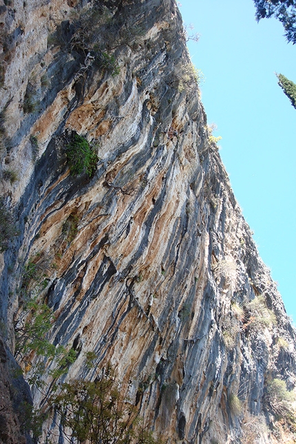 Stilo - Monte Consolino - Calabria Rock 2013: sector Grotta