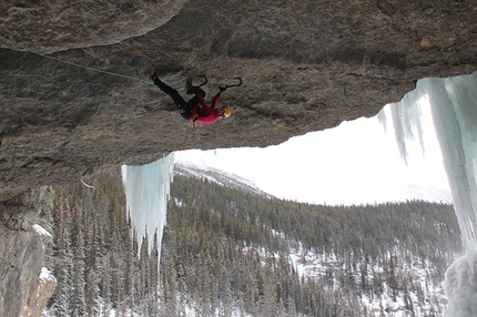 Angelika Rainer, from Steel Koan M13+ to Bozeman Ice Climbing Festival victory