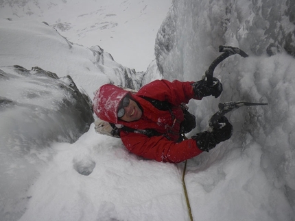 Ben Nevis, Scotland - Erik Weihenmayer, the first blind man to climb Point Five Gully