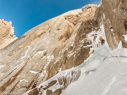 Super Domo, nuova via sul Cerro Domo Blanco in Patagonia per Schaefer, Neil e Joel Kauffman