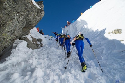 Coppa del Mondo di scialpinismo 2014 - Una fase della Coppa del Mondo di scialpinismo 2013