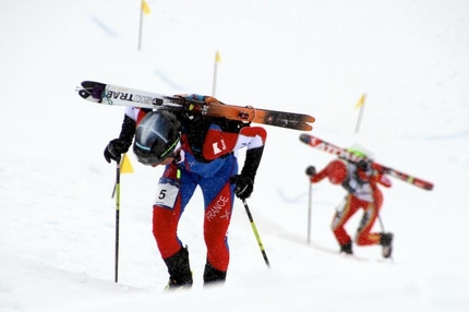 Coppa del Mondo di scialpinismo 2014 - Una fase della Coppa del Mondo di scialpinismo 2013: William Bon Mardion