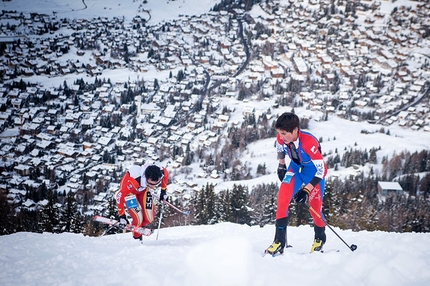 Ski mountaineering World Cup 2014 - 2014 Scarpa ISMF World Cup - Verbier Vertical Race, Matheo Jacquemoud & Kilian Jornet Burgada