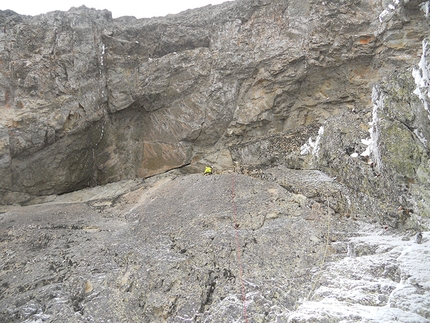 Pavol Rajcan and the King Overhang in the Tatras