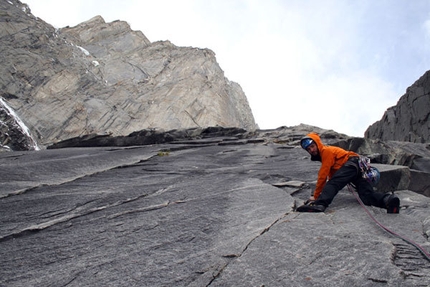 Karakorum - Pakistan - Martin e il granito perfetto