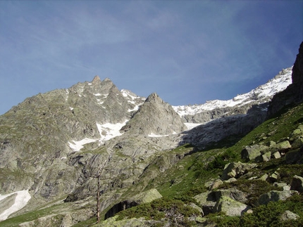 Le demon du Midì - P.ta Grassi, Mont Blanc - P.ta Grassi da Rochefort