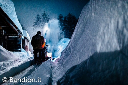 Cortina d'Ampezzo, inverno 2014 - Prima della grande nevicata a Cortina d'Ampezzo, inverno 2014