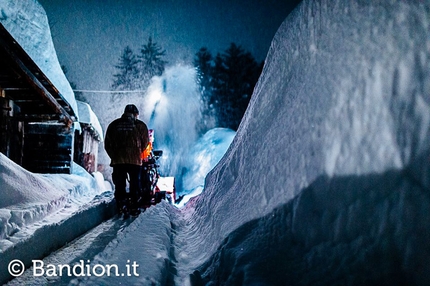 Cortina d'Ampezzo, winter 2014 - Before the big snowfall, Cortina d'Ampezzo, winter 2014