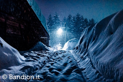 Cortina d'Ampezzo, inverno 2014 - Prima della grande nevicata a Cortina d'Ampezzo, inverno 2014