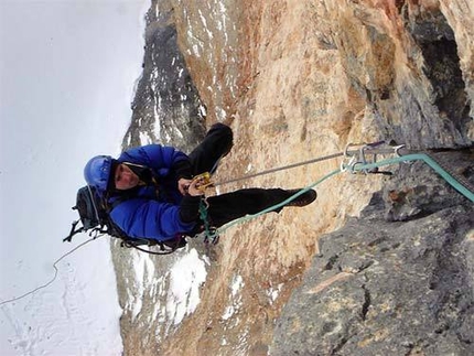 Senfter and Moser climb Croda Rossa new route