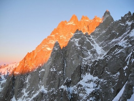 Fancy of Peckers, Col du Peigne, Monte Bianco - Col du Peigne, Monte Bianco il 08/12/2013