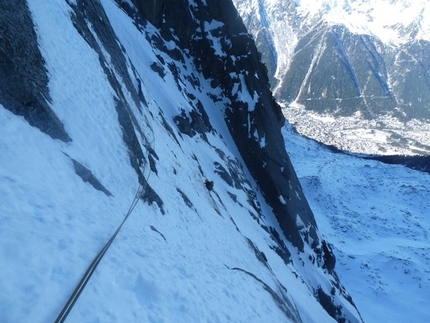 Fancy of Peckers, Monte Blanc - Gianluca Cavalli on the middle section