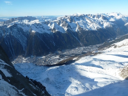 Fancy of Peckers, Col du Peigne, Monte Bianco - La vista