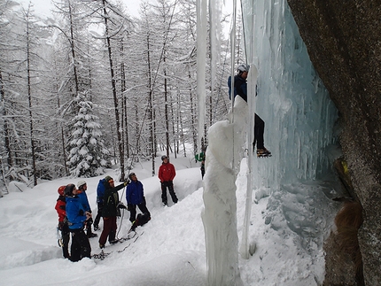 X-Ice meeting 2014 - Durante il X-Ice meeting 2014, svoltasi domenica 2 febbraio a a Ceresole Reale (TO).