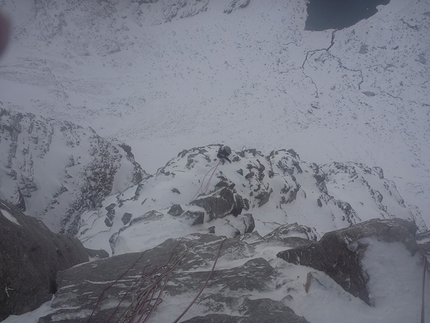 Tito Arosio - BMC International Winter Meet 2014: Beinn Eighe - Piggot's Route
